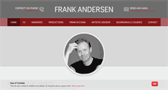 Desktop Screenshot of frank-andersen.com